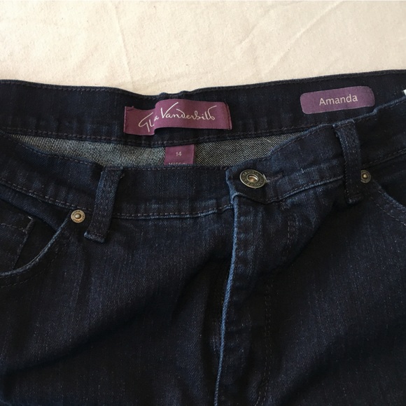 Gloria Vanderbilt crop jeans 14 - Picture 7 of 8